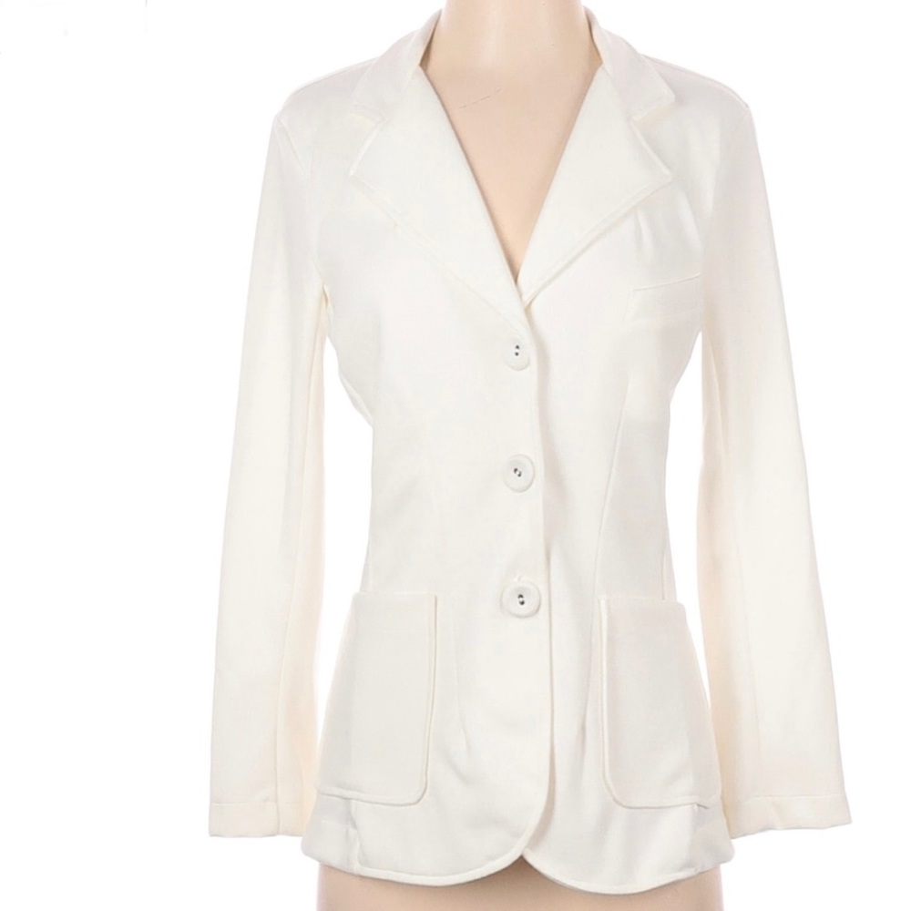 NWT Susie Kondi Ivory Blazer